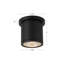 Plafonnier extérieur DEL noir Nordic 4 po (3 po de diamètre)-945565373-945565371-945565375
