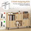 81cm H x 120cm W Metal Bookcase