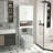 Space-Saving Bathroom Wall Cabinet with Adjustable Shelves