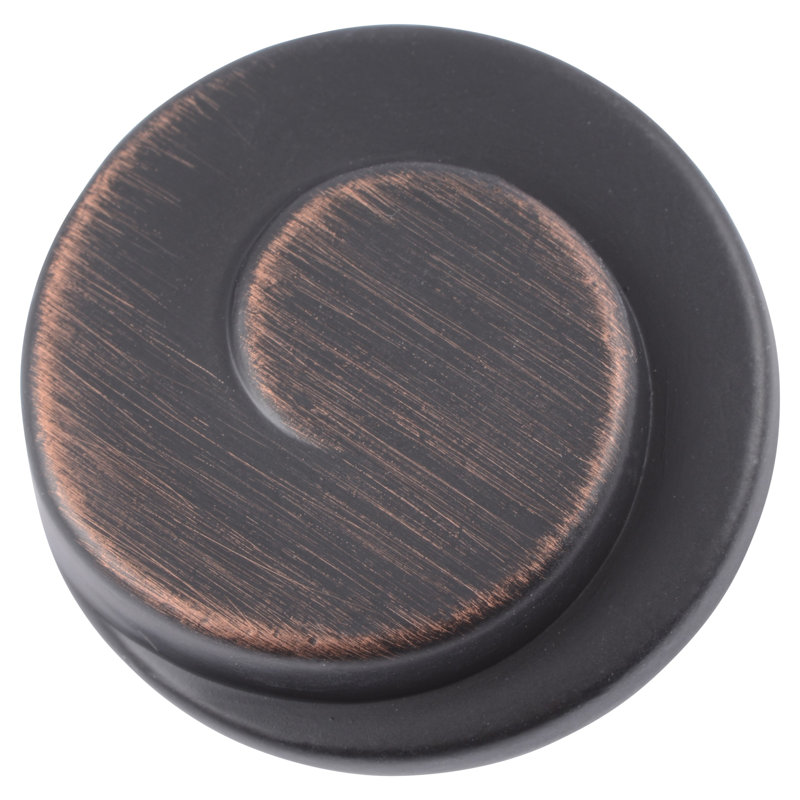 Hawthorne 1 1/8" Diameter Mushroom Knob Multipack, Oil Rubbed Bronze