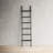 Contemporary Wood Straight Decorative Ladder for Living Room Storage - Home Decor Wall Leaning Accent Rack for Blanket Area - 76"-1570158159