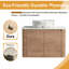 Varnby 30'' Wall-Mounted Single Bathroom Vanity With Ceramic Sink -288999555-288999558