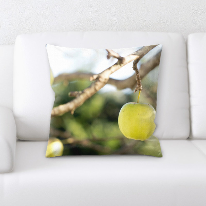 Microsuede Reversible Throw Pillow