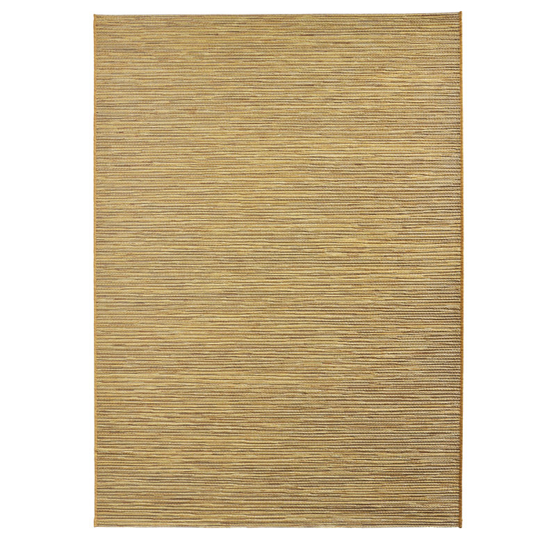 Ivy Flatweave Yellow Rug, Rectangle 160 x 230cm