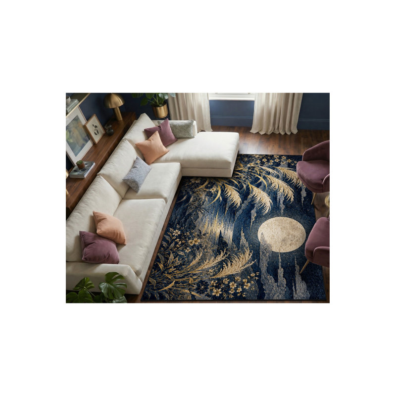 Tapis tissé à la crème Mosso, 3'3" x 9'10"