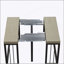 Table de salle à manger extensible moderne 23,62 "- 118"-317387851