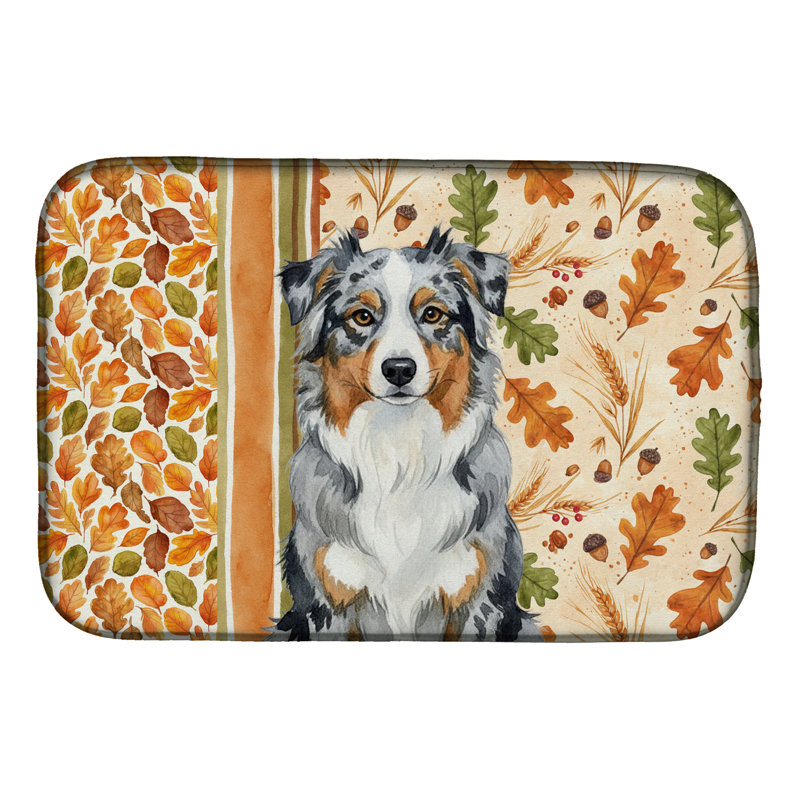 Tapis de séchage d'automne Blue Merle