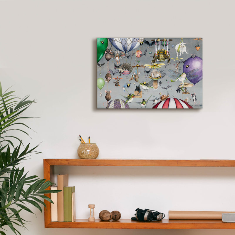«Egress» par Maggie Vandewalle, art mural sur toile, H 12 po x l 18 po x P 0,75 po