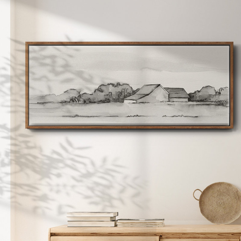 Wyeth Barn II- Framed Canvas