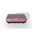 Machine d'exercice à plaque vibrante pour tout le corps, plateforme de remise en forme compacte avec ABS et plateforme en caoutchouc, rose rouge