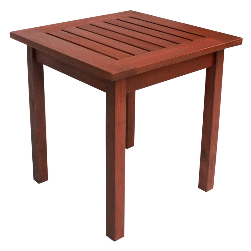 Ensemble de tables de bout en bois massif Iova