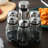 Freestanding Spice Jar & Rack Set