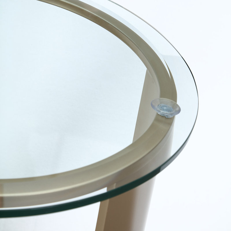 Table ronde Houston - Or brossé