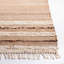 Tapis rayé en jute / laine / coton tissé à la main Maidah-1450398163