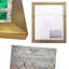 «Gold Tropical Leaves IV Gold Metallic», impression-2026132999-2026132995