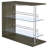 Prescott Rectangular Home Bar Table Cappuccino High Gloss-106636184-106636187