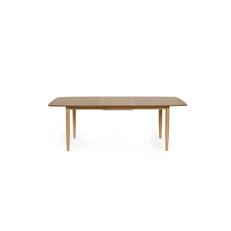 Coffelt Extendable Solid Wood Base Dining Table