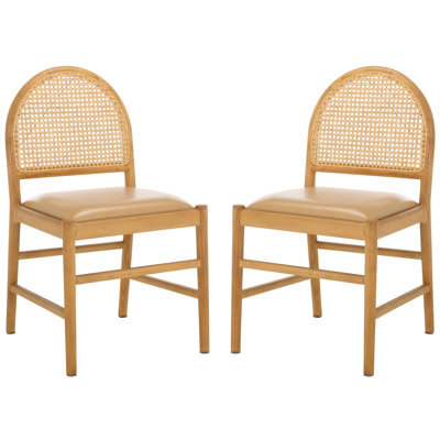 Laylie Leather Upholstered Dining Chair