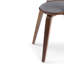 Lowell Bentwood Upholstered Dining Chair with Curved Backrest in Mid-Century Modern Style-959118119