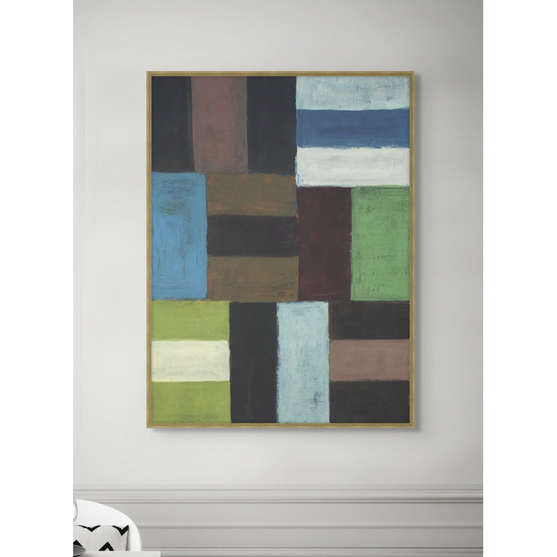Chroma Matrix 4 Print, 67.16" H x 50.16" W