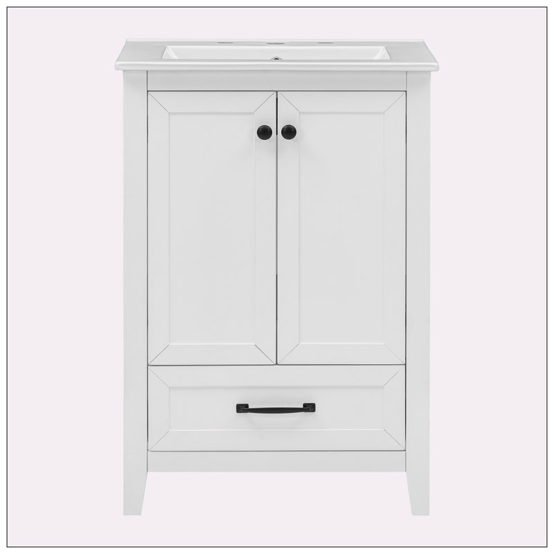 24" Bathroom Vanity with Sink