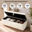 Banc de rangement rembourré en velours de 47,2 po-1866810891
