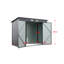 Double Door Metal Storage Shed
