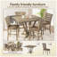 Table de comptoir moderne Modern Farmhouse