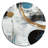 Exploring Boho Volume I - Abstract Round Wall Art on Metal-945017497