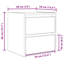 Wall-Mounted Bedside Cabinets 2 Pcs 38X34x40 Cm-14755137-18378636