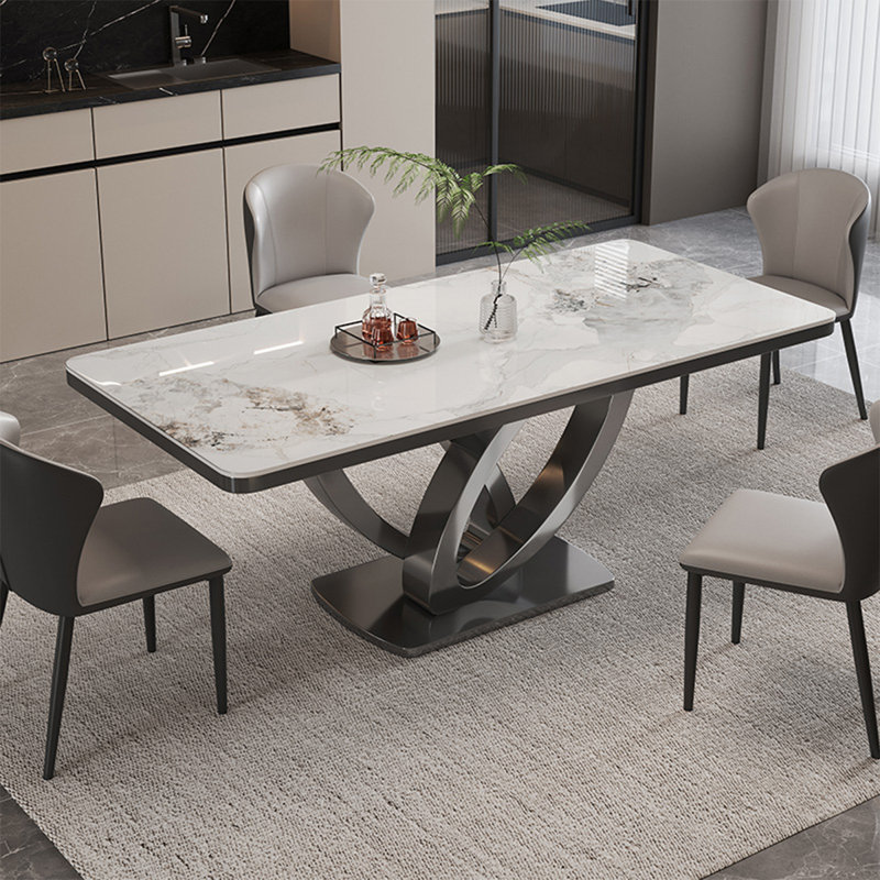 Table de salle à manger 70,87 po, H 29,53 po x l 70,87 po x P 35,43 po