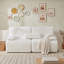 Canapé modulaire 63,7 po avec coussin décoratif-134007428