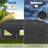 Canopy 10x30 Pop Up Canopy Tent Heavy Duty with 8 Sidewalls,UPF50+ and Waterproof 1500mm,3 Height Adjustable-112287369