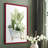 Plant Bath I Framed Print - Solid Wood-1927265056-1927265061