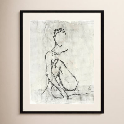 Embellished Nude Contour II Print