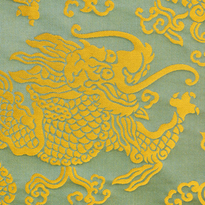 Tissu damassé Ruan Dragon