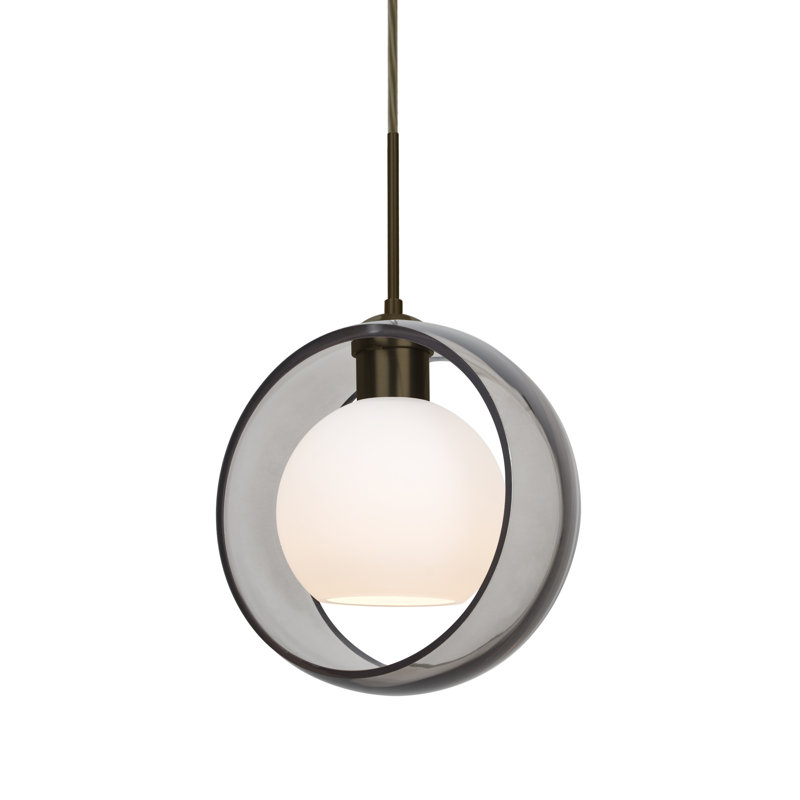 Spigner 1 - Light Single Pendant, Smoke, Bronzee