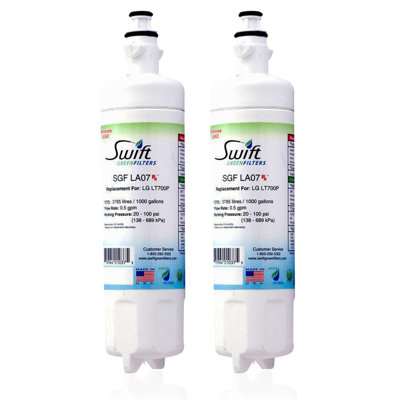 SGF-LA07 Rx Compatible Pharmaceuticals Refrigerator Water Filter for LT700-P, 46-9690, ADQ36006102.