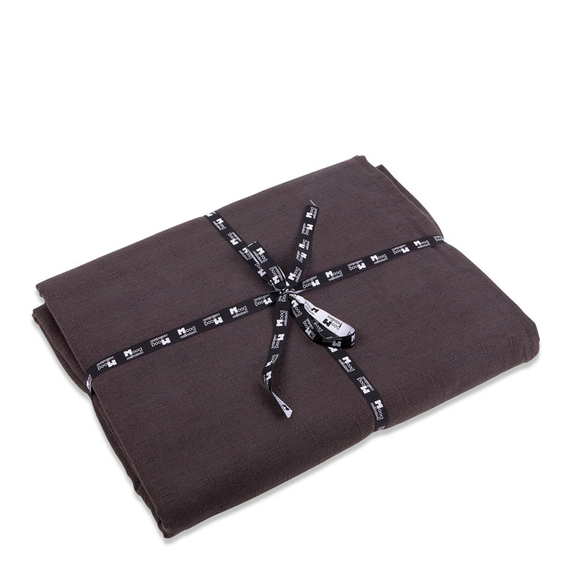 Solana Linen Table Cloth, Anthracite