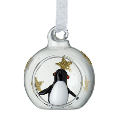 5cm Glass Animals Ball Ornament