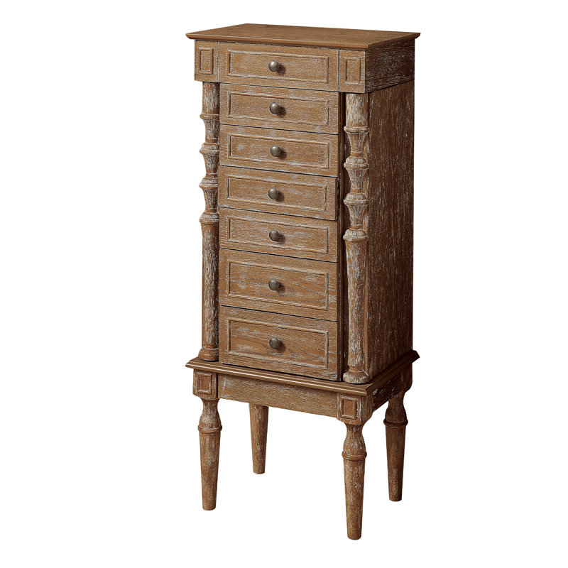 Armoire à bijoux en chêne patiné ABF78B7F0C924EFE95F51B58E0B0DB78