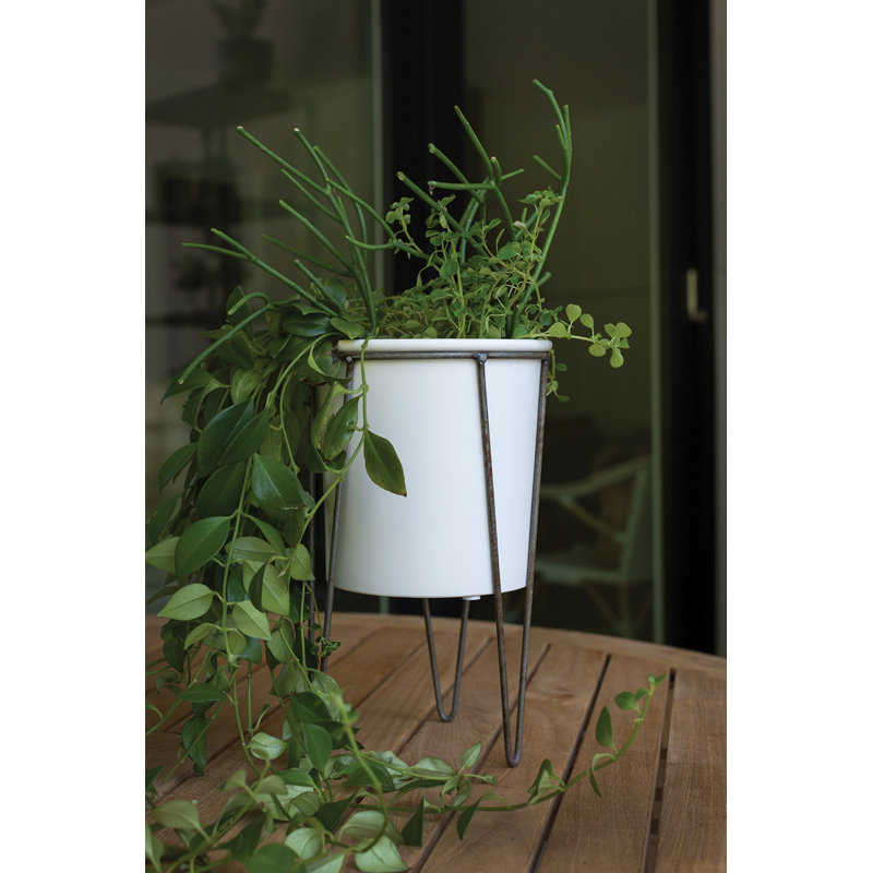 Ferguson Pot Planter, 10.75" H x 6.25" W x 6.25" D