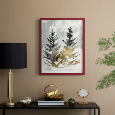 Reproduction encadrée - bois massif