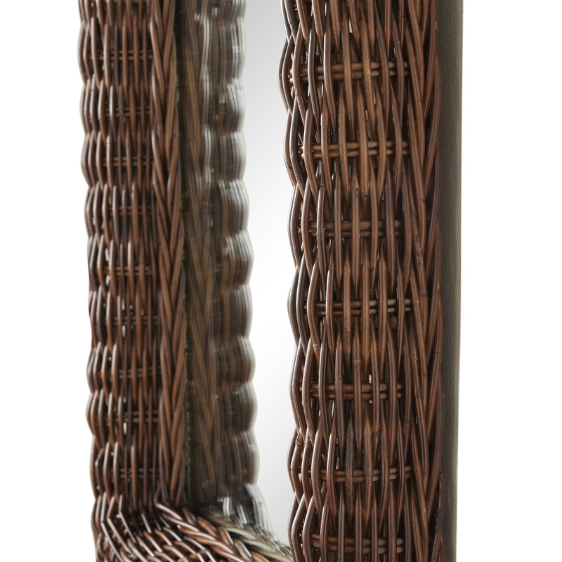 Kingston Arch Rattan Mirror