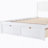 Platform Bed with Under-bed Drawers
