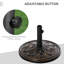 Alverna 13kg Plastic Free Standing Umbrella Base