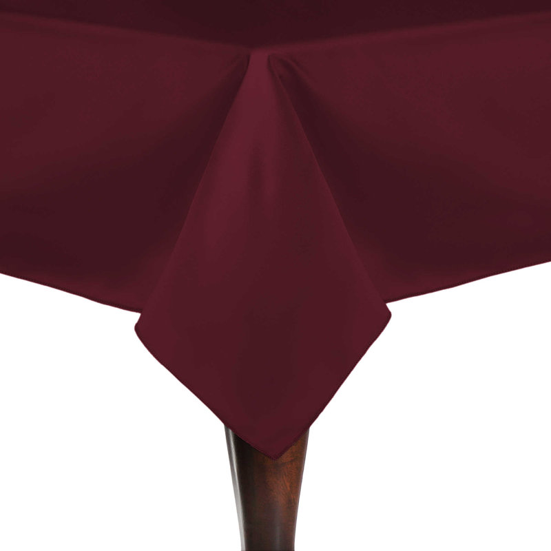 Ultimate Textile Rectangular Tablecloth, 3, 90" x 60", Magenta