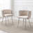 Uresti 17.75'' H Tufted Upholstered Metal Armchair-477132649-477352547