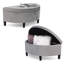 Banc de rangement rembourré Roxann-1311547329