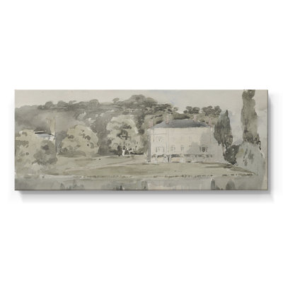 Série paysage - CDXCIX - Toile tendue avec châssis - Prêt à accrocher